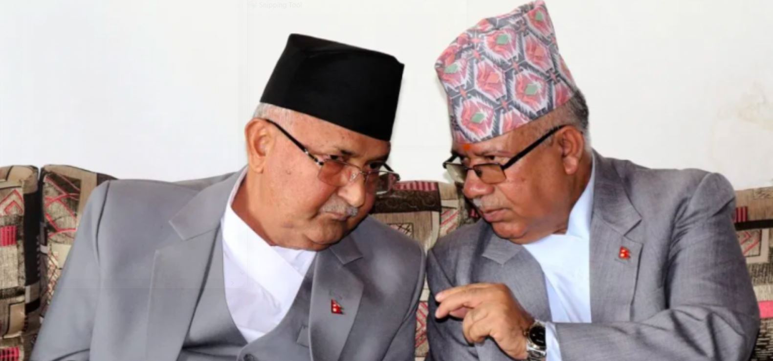 सकियाे एमाले अध्यक्ष ओली र वरिष्ठ नेता नेपालविचको वार्ता, के भयाे वार्तामा ?